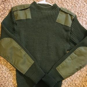 Military Wool Sweater